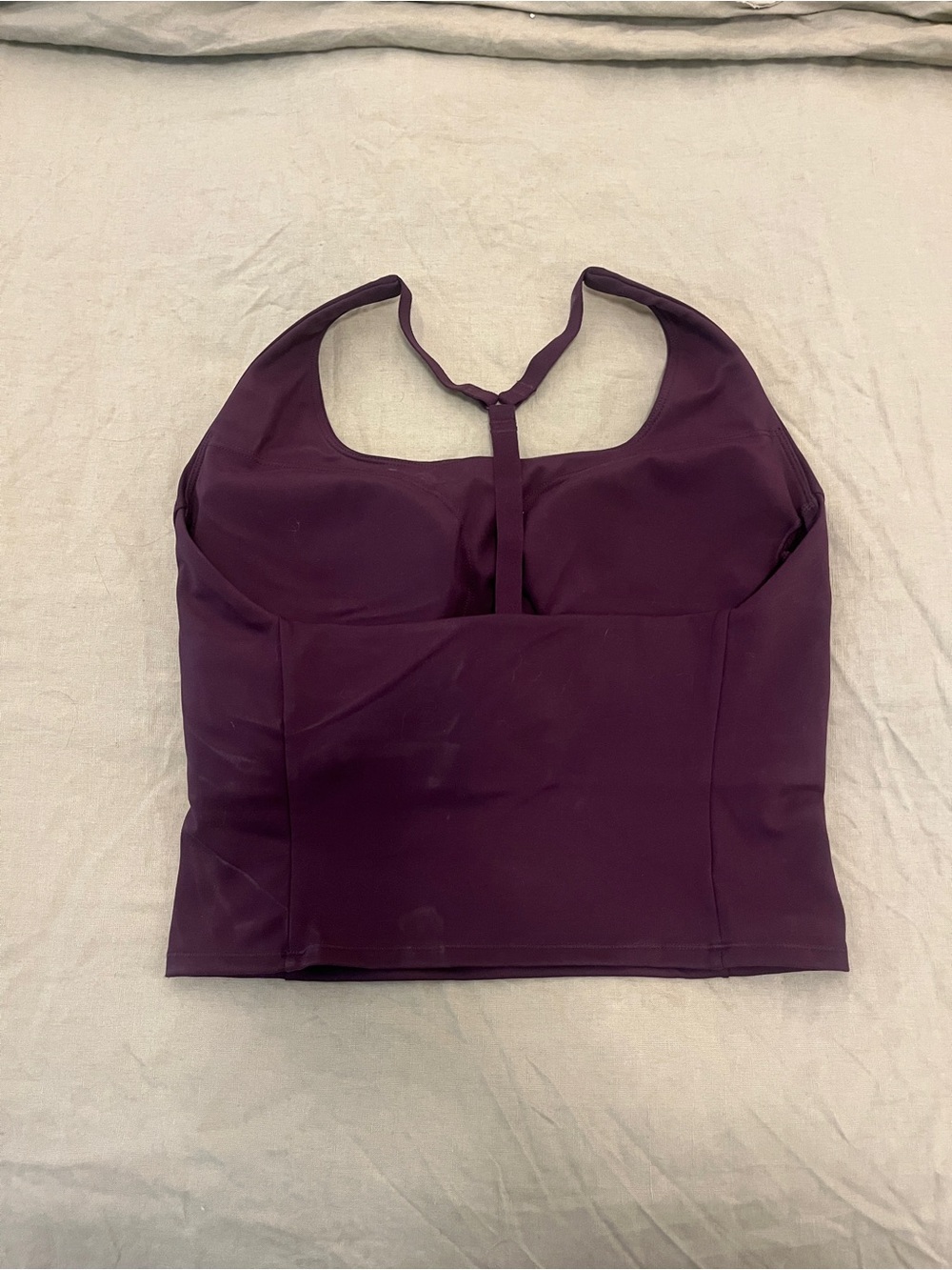 Timeless Square Neck Mid Vest: BlackBerry Purple - Picture 3 of 3